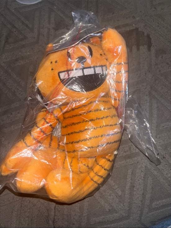 dog man Other - Dog man Orange Striped Plush Cat